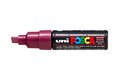 Red Wine Schuin afgeslepen punt Posca Acrylverf Marker PC8K Kleur 60
