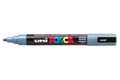 Slate Grey Conische punt Posca Acrylverf Marker PC5M Kleur 61