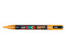 Glitter Orange Conische punt Posca Acrylverf Marker PC3ML Kleur L4