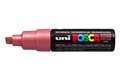 Metallic Red Schuin afgeslepen punt Posca Acrylverf Marker PC8K Kleur M15