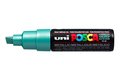 Metallic Green Schuin afgeslepen punt Posca Acrylverf Marker PC8K Kleur M6