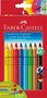 Faber-Castell Jumbo GRIP kleurpotloden set 8 + 1 + 1