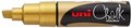 Goud Uni Ball Krijtmarker met grote punt 8 mm (8K)