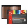 Set met 20 kleuren Caran d'Ache Luminance 6904 Set 720