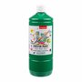 Bruynzeel Poster Paint 1L – Groen (Kleur 600), kindvriendelijke, dekkende waterverf in knijpfles. Vegan en wasbaar.