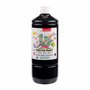 Bruynzeel Poster Paint 1L – Zwart (Kleur 700), intens dekkende kindvriendelijke waterverf in knijpfles. Vegan en wasbaar