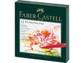 Pitt Artist Pen Brush Faber-Castell Tekenstiften Brush 12-delig studiobox Assorti kleuren