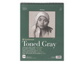Strathmore 400 Grijsgetint 'Toned Grey' Schetspapier 24 vellen 118 gram 27,9 x 35,6 cm
