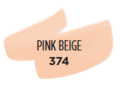 Roze Beige Ecoline Pipetfles 30 ml van Talens Kleur 374