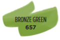 Bronsgroen Ecoline Pipetfles 30 ml van Talens Kleur 657