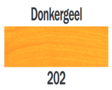 Plakkaatverf Donkergeel Ecola 1000 ML Kleur 202