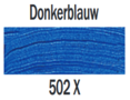 Plakkaatverf Donkerblauw Ecola 1000 ML Kleur 502