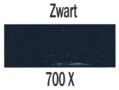 Plakkaatverf Zwart Ecola 1000 ML Kleur 700