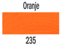 Plakkaatverf Oranje Ecola 500 ML Kleur 235
