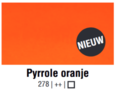 Pyrrole oranje Van Gogh Aquarelverf 10 ML Kleur 278
