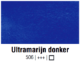 Ultramarijn Donker Van Gogh Aquarelverf 10 ML Kleur 506