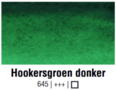 Hookersgroen Donker Van Gogh Aquarelverf 10 ML Kleur 645