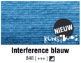 Interference Blauw Van Gogh Aquarelverf Napje Kleur 846