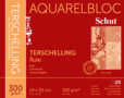 Terschelling Aquarel Ruw (Rough, Cold pressed & Zuurvrij) 20 vellen 300 grams 24 x 30 cm