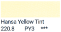Hansa Yellow Tint van PanPastel Kleur 220.8