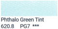 Phthalo Green Tint van PanPastel Kleur 620.8