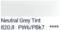 Neutral Grey Tint 2 van PanPastel Kleur 820.8