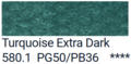 Turquoise Extra Dark van PanPastel Kleur 580.1