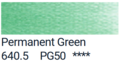 Permanent Green van PanPastel Kleur 640.5