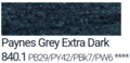 Paynes Grey Extra Dark van PanPastel Kleur 840.1