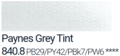 Paynes Grey Tint 2 van PanPastel Kleur 840.8