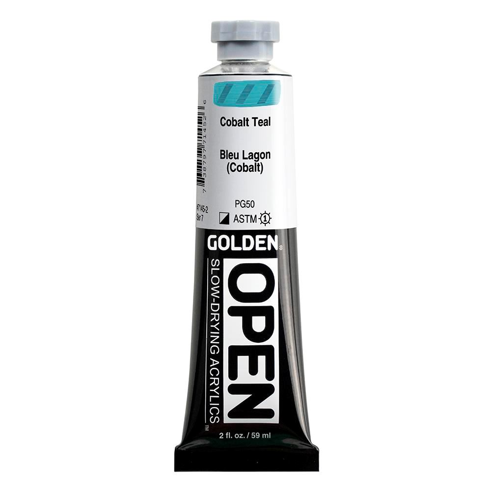 Cobalt Teal Golden Open Acrylverf Tube 59 ML Serie 7 Kleur 7145