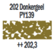 Donkergeel 3 Rembrandt Softpastel van Royal Talens Kleur 202.3_