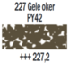 Gele oker 2 Rembrandt Softpastel van Royal Talens Kleur 227.2_