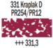 Kraplak donker 3 Rembrandt Softpastel van Royal Talens Kleur 331.3_