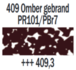Omber gebrand 3 Rembrandt Softpastel van Royal Talens Kleur 409.3_