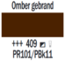 Omber Gebrand Cobra Study Watermengbare Olieverf 40 ML (S 1) Kleur 409_