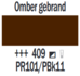 Omber Gebrand Cobra Study Watermengbare Olieverf 200 ML (S 1) Kleur 409_