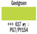 Geelgroen Cobra Study Watermengbare Olieverf 40 ML (S 1) Kleur 617_