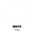 White Schuin afgeslepen punt Posca Acrylverf Marker PC17K Kleur 1_
