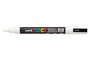 White Conische punt Posca Acrylverf Marker PC3M Kleur 1_