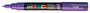 Violet Conische punt Posca Acrylverf Marker PC1MC Kleur 12_