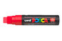 Red Schuin afgeslepen punt Posca Acrylverf Marker PC17K Kleur 15_