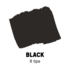 Black Penseel punt Posca Acrylverf Marker PCF350 Kleur 24_