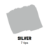 Silver Schuin afgeslepen punt Posca Acrylverf Marker PC8K Kleur 26_