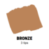 Bronze Conische punt Posca Acrylverf Marker PC3M Kleur 42_