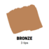 Bronze Schuin afgeslepen punt Posca Acrylverf Marker PC8K Kleur 42_