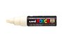 Ivory Schuin afgeslepen punt Posca Acrylverf Marker PC8K Kleur 46_