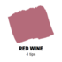 Red Wine Conische punt Posca Acrylverf Marker PC3M Kleur 60_