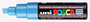 Light Blue Schuin afgeslepen punt Posca Acrylverf Marker PC8K Kleur 8_