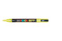 Glitter Yellow Conische punt Posca Acrylverf Marker PC3ML Kleur L2_